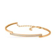 01-715669 Браслет из золота с фианитами бренд Sanis (Au 585)