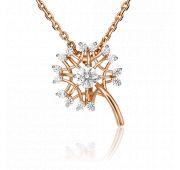 03-3112-00-501-1110-38 Подвеска с фианитами бренд Platina (Au 585)