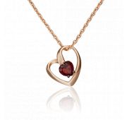 03-3047-00-204-1110-57 Подвеска из золота с гранатом бренд Platina (Au 585)