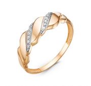 117178 Кольцо из золота бренд Delta (Au 585)