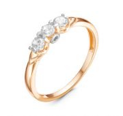 кольцо из золота бренд Delta