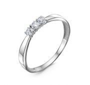 б1100971 Кольцо из белого золота бренд Delta (Au 585)