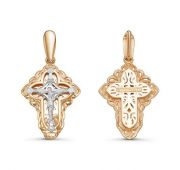 080638 Подвеска крест бренд Delta (Au 585)