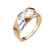 1101194 Кольцо из золота бренд Delta (Au 585)