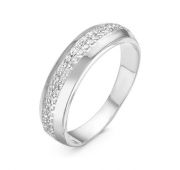 б115676 Кольцо из белого золота бренд Delta (Au 585)