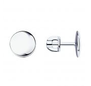 94024784 пуссеты без вставок (Серебро 925)