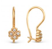 002225-1100 Серьги детские (Au 585)