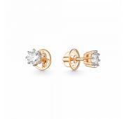 91803193 Серьги пуссеты (Au 585)