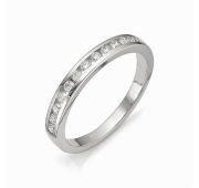 13737-200 Кольцо с бриллиантами из белого золота бренд Алькор (Au 585)