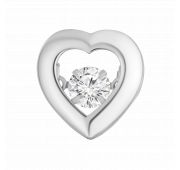 FYN0785 Подвеска сердце (Серебро)