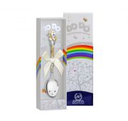 1180ЛЖ05808гол ложка серебряная «Единорог» (Серебро)