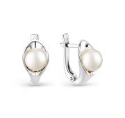 Серьги с жемчугом бренд De Fleur