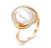 кольцо с жемчугом бренд De Fleur