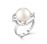 Кольцо с жемчугом бренд De Fleur