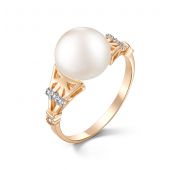 кольцо с жемчугом бренд De Fleur