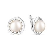 28435S1 Серьги с жемчугом бренд De Fleur (Серебро)