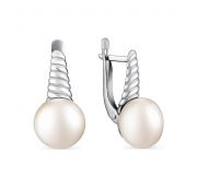 28444S1 Серьги с жемчугом бренд De Fleur (Серебро)