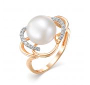 кольцо с жемчугом бренд De Fleur