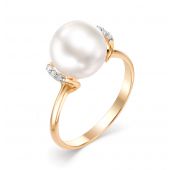 кольцо с жемчугом бренд De Fleur