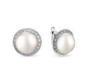 Серьги с жемчугом бренд De Fleur