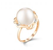 кольцо с жемчугом бренд De Fleur