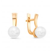 серьги с жемчугом бренд De Fleur