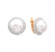 серьги с жемчугом бренд De Fleur