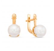 серьги с жемчугом бренд De Fleur