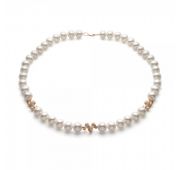 Бусы с жемчугом бренд De Fleur