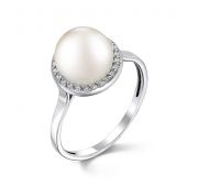 Кольцо с жемчугом бренд De Fleur