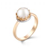кольцо с жемчугом бренд De Fleur