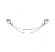 94040216 Брошь из серебра (Серебро 925)