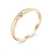 кольцо обручальное с бриллиантами