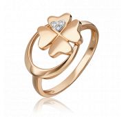 01-5498-00-101-1111 Кольцо с бриллиантами бренд Platina (Au 585)