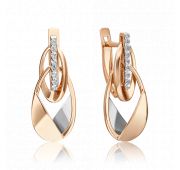 02-4823-00-201-1111 Серьги из золота бренд Platina (Au 585)