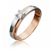 01-5443-00-401-1111-03 Кольцо помолвочное бренд Platina (Au 585)