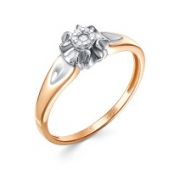 К1358-120-2,01 Кольцо с бриллиантами (Au 585)