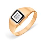 Т15204А260 печатка мужская бренд Karatov (Au 585)