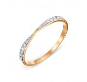 Т14701А609 Кольцо дорожка с фианитами бренд Karatov (Au 585)