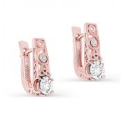 12-01382-1000 Серьги с бриллиантами бренд Kabarovsky (Au 585)