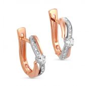 серьги с бриллиантами бренд Kabarovsky