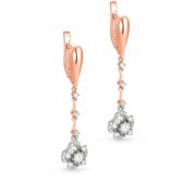 серьги с бриллиантами бренд Kabarovsky