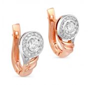 серьги с бриллиантами бренд Kabarovsky