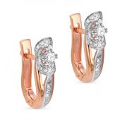 серьги с бриллиантами бренд Kabarovsky