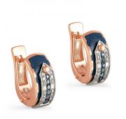 серьги с бриллиантами бренд Kabarovsky