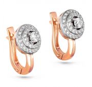 серьги с бриллиантами бренд Kabarovsky