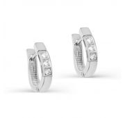 12-1907-1000 Серьги с бриллиантами из белого золота бренд Kabarovsky (Au 585)