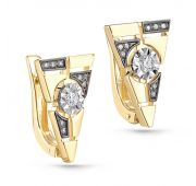 серьги с бриллиантами бренд Kabarovsky