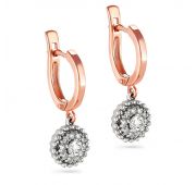 серьги с бриллиантами бренд Kabarovsky