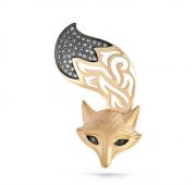 3-2303 3,8 Подвеска с бриллиантами бренд Kabarovsky (Au 585)